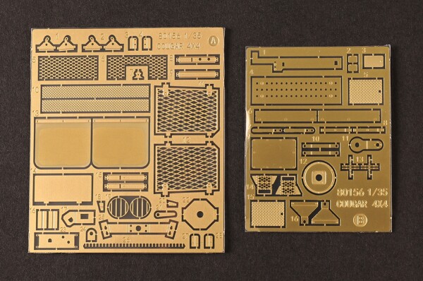 Збірна модель 1/35 Бронеавтомобіль Cougar H A1 4X4 MRAP HobbyBoss 80156 детальное изображение Автомобили 1/35 Автомобили