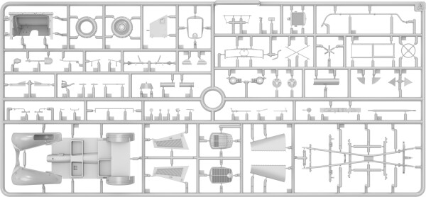Збірна модель 1/35 Німецький автомобіль зв'язку Kfz.2 тип 170VK MiniArt 35488 детальное изображение Автомобили 1/35 Автомобили