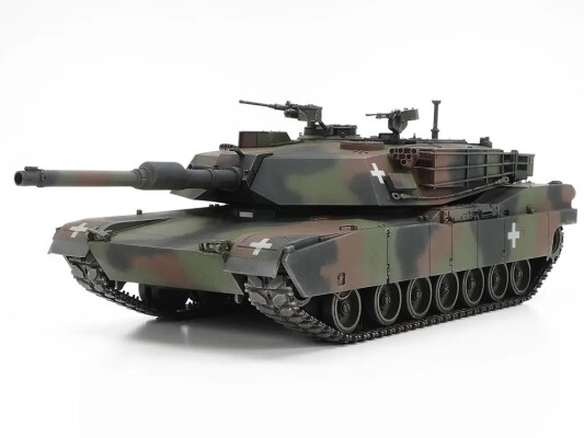Збірна модель 1/35 танк &quot;Абрамс&quot; Україна M1A1 Abrams Tank &quot;Ukraine&quot; Tamiya 25216 детальное изображение Бронетехника 1/35 Бронетехника