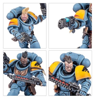 Игровой набор Warhammer 40000: SPACE WOLVES - BLOOD CLAWS детальное изображение Космические Волки Космические Десантники