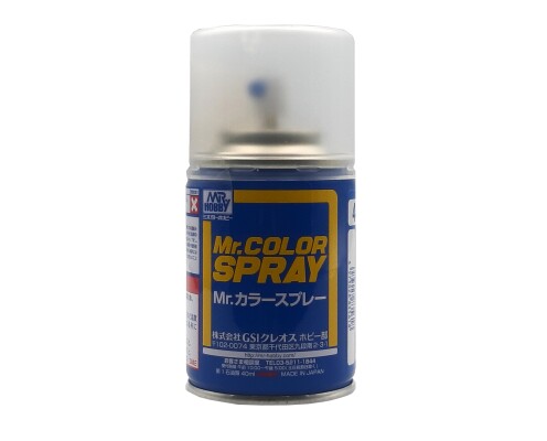 Аерозоляна фарба Clear / Прозорий Mr. Color Spray (100 ml) S46 детальное изображение Краска / грунт в аэрозоле Краски