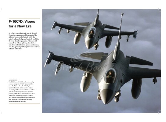 Книга Технічний посібник винищувача F-16 Fighting Falcon детальное изображение Обучающая литература Книги