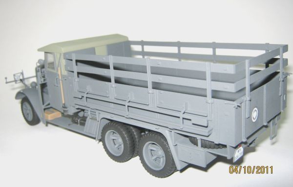 Henschel 33D1, German army truck II MV детальное изображение Автомобили 1/35 Автомобили