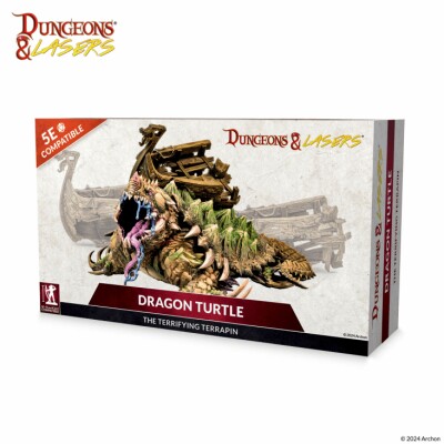Игровой набор Драконья черепаха Archon DNL0086 детальное изображение Фигуры Модели из дерева