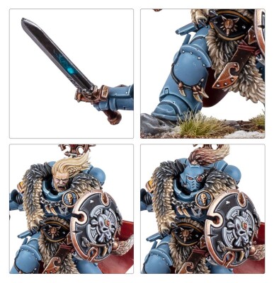 Game set Warhammer 40000: SPACE WOLVES ARMY SET (ENGLISH) детальное изображение Космические Волки Космические Десантники