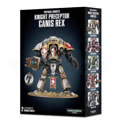 IMPERIAL KNIGHTS: KNIGHT PRECEPTOR CANIS REX детальное изображение Имперские Рыцари Армии Империума