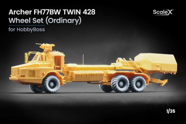 Набір коліс для Archer FH77BW Twin 482 від HobbyBoss ScaleX WM-35041 детальное изображение Колёса Афтермаркет