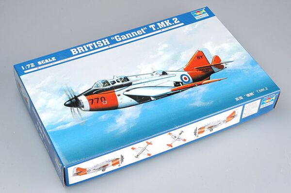 Збірна модель 1/72 Британський літак &quot;Gannet&quot; T.MK.2 Trumpeter 01630 детальное изображение Самолеты 1/72 Самолеты