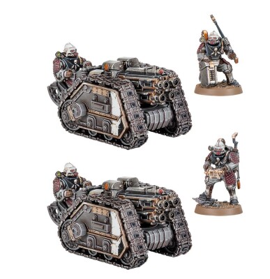 Игровой набор Warhammer 40000 - THE HORUS HERESY: SOLAR AUXILIA - RAPIER DIRECT FIRE BATTERY детальное изображение Ересь Хоруса WARHAMMER 40,000