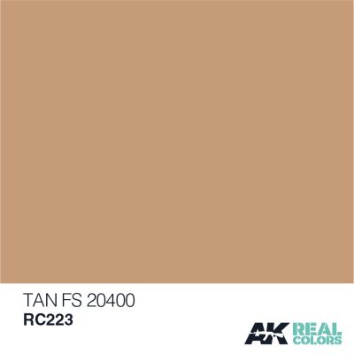 Tan FS 20400 / Светло-песочный детальное изображение Real Colors Краски