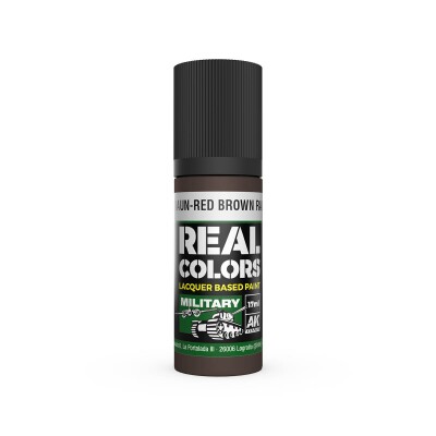 Alcohol-based acrylic paint Red Brown / Red-brown RAL 8017 AK-interactive RC864 детальное изображение Real Colors Краски