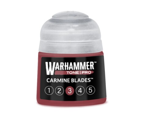 Акрилова фарба Warhammer Tone Pro: Carmine Blades 3 детальное изображение Акриловые на водной основе  Краски