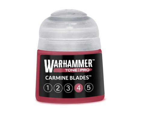Акрилова фарба Warhammer Tone Pro: Carmine Blades 4 детальное изображение Акриловые на водной основе  Краски