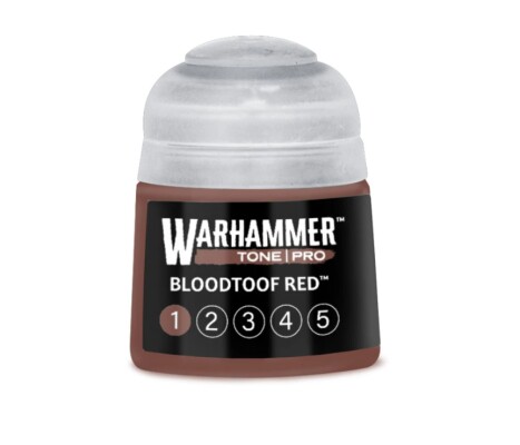 Акрилова фарба Warhammer Tone: Bloodtoof Red 1 детальное изображение Акриловые на водной основе  Краски