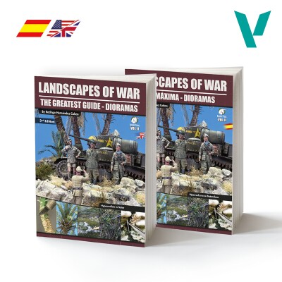 Книга - Пейзажі війни. Том 2 Vallejo VAL 75009 детальное изображение Обучающая литература Книги
