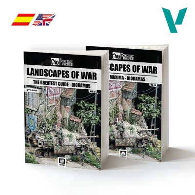 Книга - Пейзажі війни. Том 3 Vallejo VAL 75034 детальное изображение Обучающая литература Книги