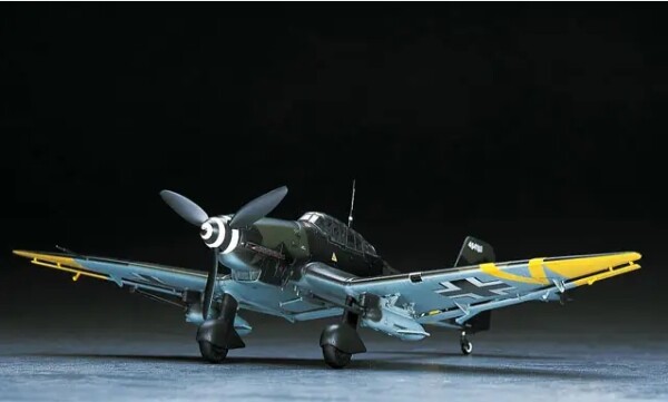 Сборная модель 1/48 Самолет Юнкерс Ju-87G-2 Stuka Anti Tank Attacker JT54 Хасегава 09054 детальное изображение Самолеты 1/48 Самолеты