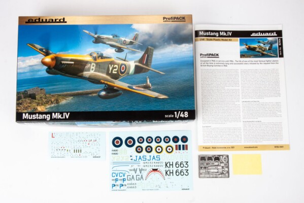 Scale model 1/48 Airplane Mustang Mk.IV Eduard 82104 детальное изображение Самолеты 1/48 Самолеты