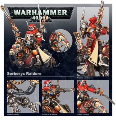 ADEPTUS MECHANICUS SERBERYS RAIDERS детальное изображение Адептус Механикус Армии Империума