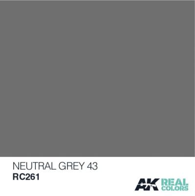 Neutral Grey 43 / Нейтральный серый детальное изображение Real Colors Краски