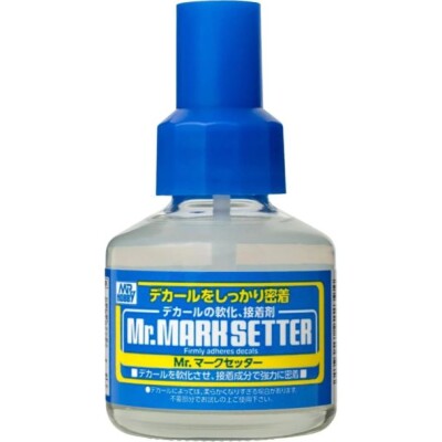 Mr. Mark Setter 40ml / Жидкость для приварки декалей Мистер Хобби MS232 детальное изображение Приварка декалей Модельная химия