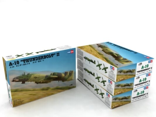 Збірна модель 1/48 Штурмовик А-10A &quot;THUNDERBOLT&quot; II HobbyBoss 82323 детальное изображение Самолеты 1/48 Самолеты