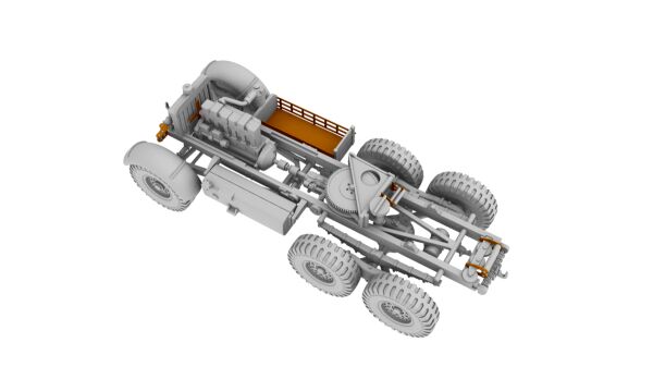 Сборная модель артиллерийского тягача Scammell Pioneer R100 детальное изображение Автомобили 1/72 Автомобили