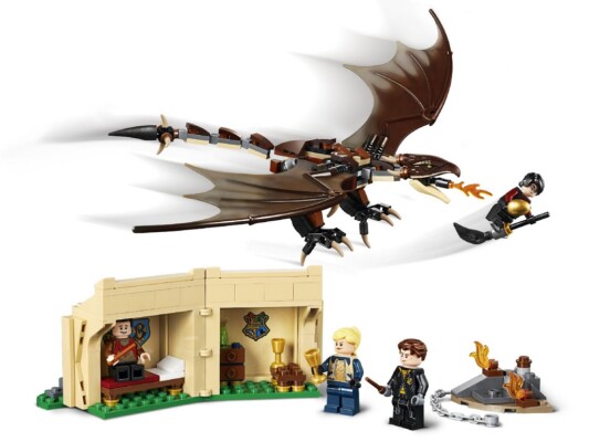 Constructor LEGO Harry Potter Hungarian Horntail at the Triwizard Tournament 75946 детальное изображение Harry Potter Lego