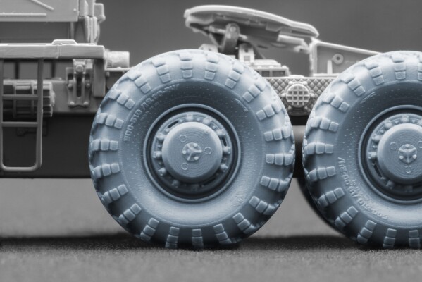 Набір коліс (з деформацією) для KZKT-7428 V-202 від Trumpeter та Takom ScaleX WM-72011W детальное изображение Колёса Афтермаркет