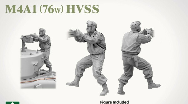 Збірна модель 1/35 Танк Шерман M4A1 76(w) HVSS Takom 2205 детальное изображение Бронетехника 1/35 Бронетехника
