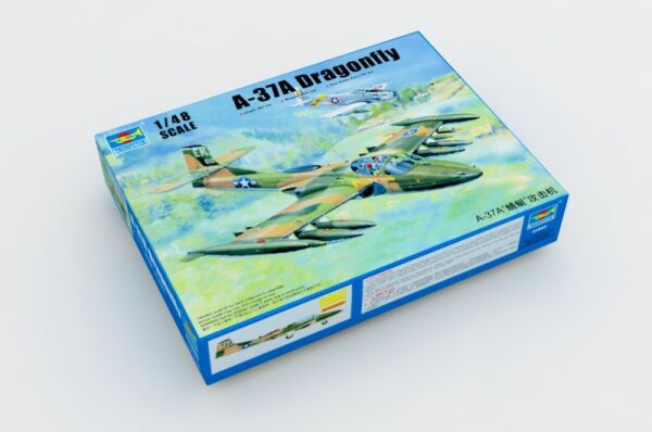 Збірна модель 1/48 Американський штурмовик A-37A &quot;Dragonfly&quot; Trumpeter 02888 детальное изображение Самолеты 1/48 Самолеты