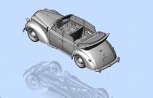 Адмірал Кабріолет з фігурками детальное изображение Автомобили 1/35 Автомобили