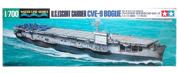 Збірна модель 1/700 Американський авіаносець CVE-9 "Bogue" Tamiya 31710 детальное изображение Флот 1/700 Флот