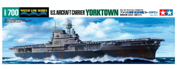 Збірна модель 1/700 Американський авіаносець «Yorktown»Tamiya 31712 детальное изображение Флот 1/700 Флот