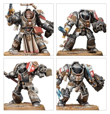 Ігровий набір Warhammer 40000 - GREY KNIGHTS: SANCTIC CONCLAVE детальное изображение Серые Рыцари Космические Десантники