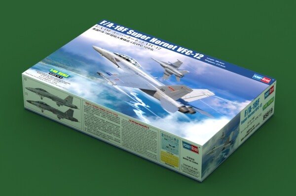 Збірна модель 1/48 Літак F/A-18F Super Hornet VFC-12 HobbyBoss 85819 детальное изображение Самолеты 1/48 Самолеты