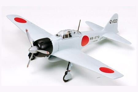 Scale model 1/48 Airplane A6M3 ZERO MODEL 32 Tamiya 61025 детальное изображение Самолеты 1/48 Самолеты