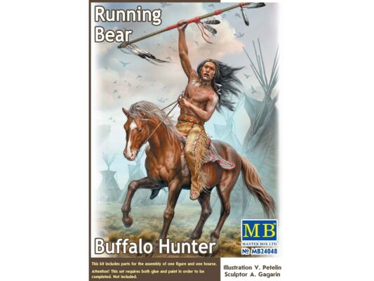 Buffalo Hunter. Running Bear детальное изображение Фигуры 1/24 Фигуры