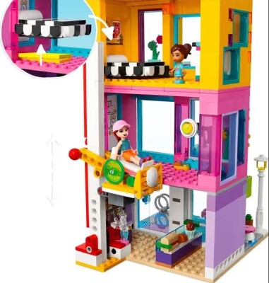 Конструктор LEGO Friends Будинок на центральній вулиці 41704 детальное изображение Friends Lego