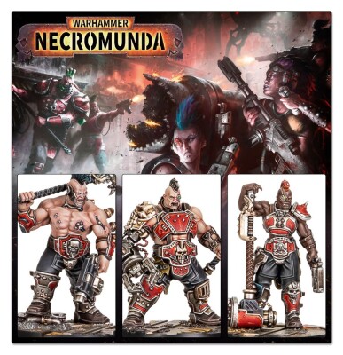 Игровой набор Warhammer - NECROMUNDA: GOLIATH FORGE BOSSES &amp; SUMPKROCS детальное изображение Necromunda WARHAMMER 40,000