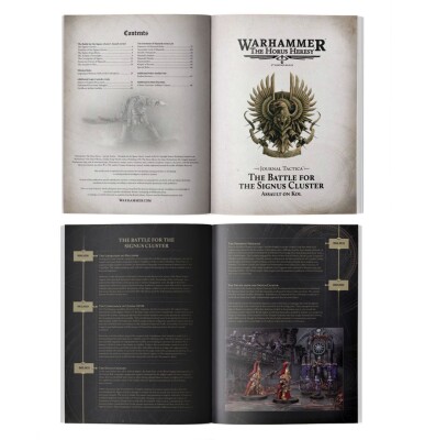 Печатная продукция THE HORUS HERESY JOURNAL TACTICA: SIGNUS CLUSTER: ASSAULT/KOL детальное изображение Кодексы и правила Warhammer Художественная литература