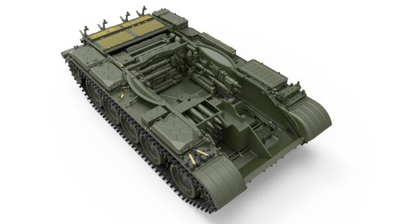 T-55A Mod. 1981. WITH INTERIOR детальное изображение Бронетехника 1/35 Бронетехника