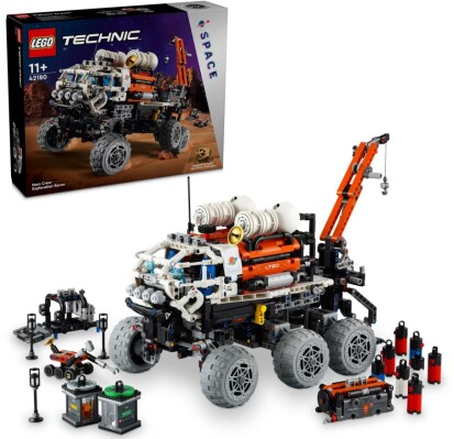 Конструктор LEGO TECHNIC Марсоход команды исследователей 42180 детальное изображение Technic Lego