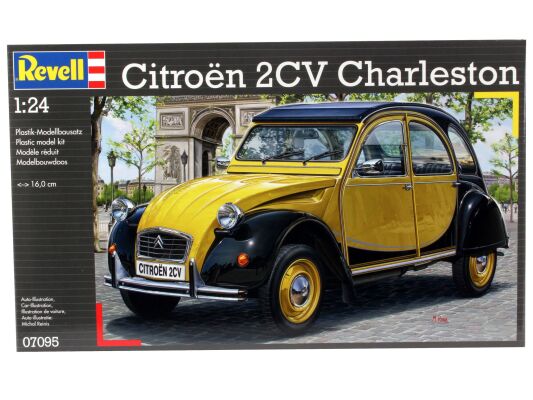 Автомобиль Citroën 2CV Charleston детальное изображение Автомобили 1/24 Автомобили
