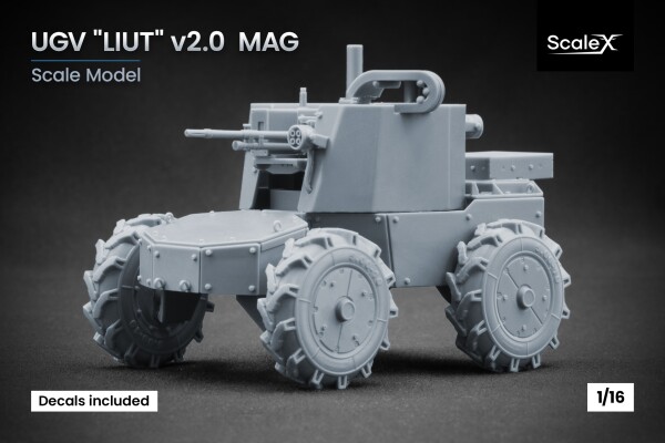 Збірна модель 1/16 Наземний дрон “Лють” MAG v2.0 ScaleX VG 16001 детальное изображение Наземные дроны Военная техника