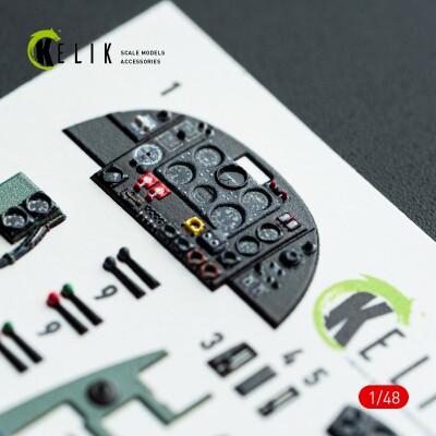 Bristol Beaufighter Mk.VI 3D декаль інтер'єр для комплекту Tamiya 1/48 KELIK K48138 детальное изображение 3D Декали Афтермаркет