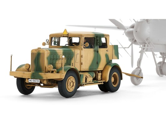 Збірна модель 1/48 Німецький тягач SS-100 Tamiya 32593 детальное изображение Автомобили 1/48 Автомобили