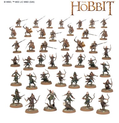 Ігровий набір LORD OF THE RINGS. MIDDLE-EARTH SBG: MIRKWOOD BATTLEHOST детальное изображение The Lord of the Rings 