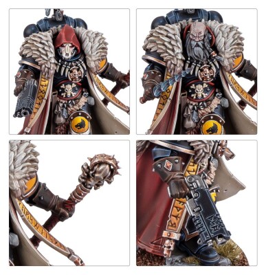 Game set Warhammer 40000: SPACE WOLVES ARMY SET (ENGLISH) детальное изображение Космические Волки Космические Десантники