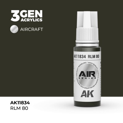 Акрилова фарба LM 80 / Хакі коричневий AIR АК-interactive AK11834 детальное изображение AIR Series AK 3rd Generation